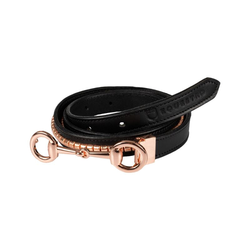 Ceinture Equestro pour femme en cuir souple de haute qualité.