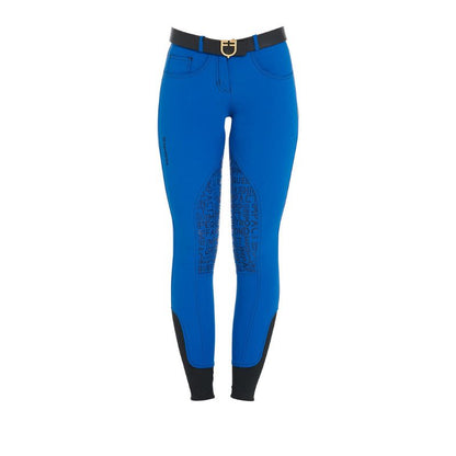 Pantalon d'équitation Equestro pour femme en tissu technique bi-stretch et respirant