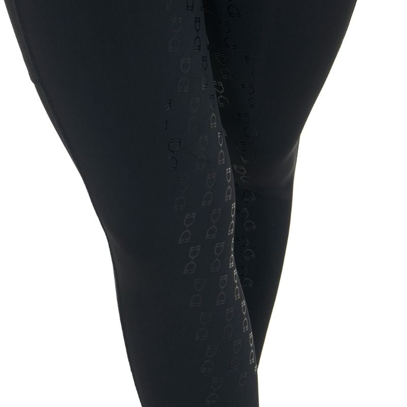 Equestro Leggings noir avec Strass