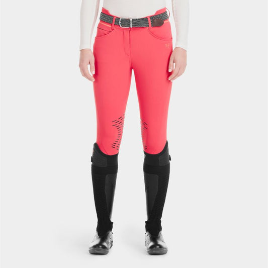 Pantaloni da equitazione dal design X Confetti Pink 