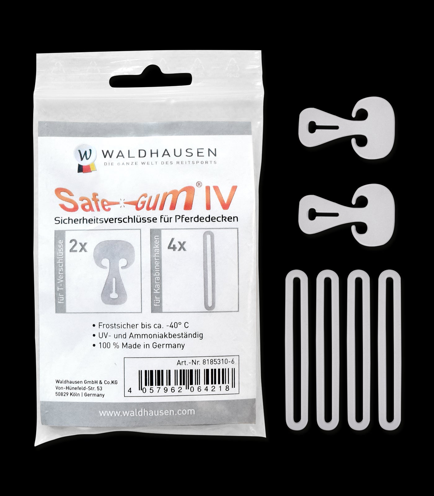 SAFE-GUM, SET OF 6 Waldhausen  8,95 €