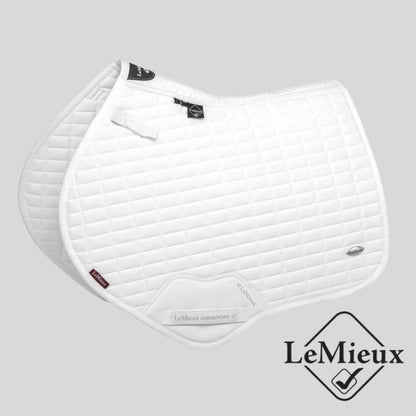 Tapis de Selle CSO Self-Cool Close Contact Square Blanc LeMieux  92,95 €