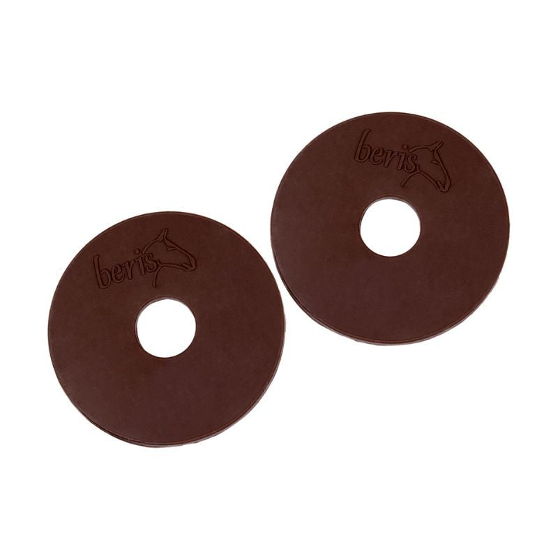 Beris Rondelles de mors en gel marron (la paire)   9,95 €